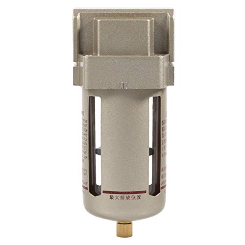 Hochwertiger Luftfilter Kompressor Wasserabscheider Regulator Zubehör aus PC und Aluminiumlegierung für Industrielle Anwendungen und Werkstätten 1/2 Zoll Größe 5μm Hochwertiger Luftfilter Kompressor Wasserabscheider Regulator Zubehör aus PC und Aluminiumlegierung für Industrielle Anwendungen und Werkstätten 1/2 Zoll Größe 5μm von NutriEss