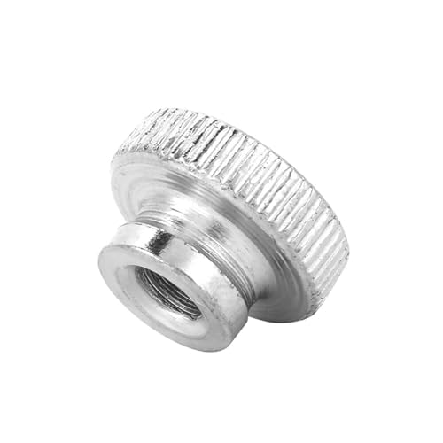 M3 M4 M5 M6 M8 M10 Beschichtete Kohlenstoffstahl Rändel Griffmuttern Handradmuttern zum einfachen Festziehen mit den Fingern für Maschinenbau und Heimwerker in verschiedenen (M6)5pcs)) von NutriEss
