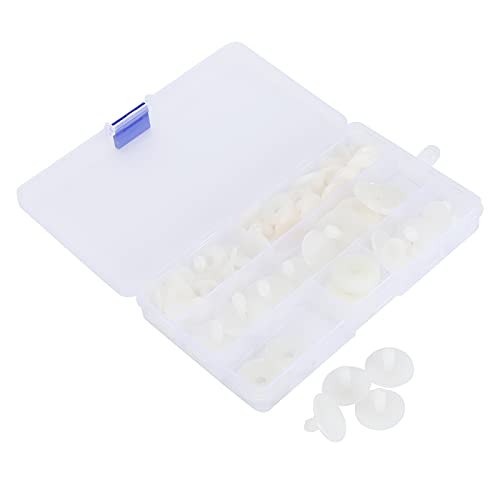 NutriEss 35 Set Doll Joints DIY Craft Toy Accessories Engage Bolt Bear Making Supplies White NutriEss 35 Set Doll Joints DIY Craft Toy Accessories Engage Bolt Bear Making Supplies White von NutriEss