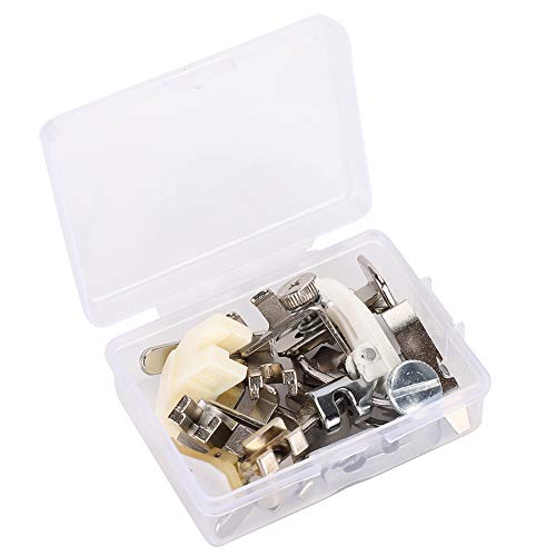 NutriEss Presser Foot Set Universal Vintage Sewing Machine Kit Household DIY Sewing Accessories NutriEss Presser Foot Set Universal Vintage Sewing Machine Kit Household DIY Sewing Accessories von NutriEss