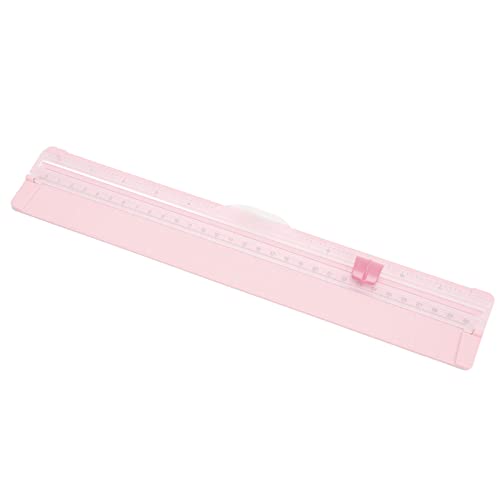 Papierschneider Tragbar Kompakt DIY Bidirektionale Klinge HD Skala Hellrosa ABS Plastik Scrapbook Papier Trimmer für Fotos Papierschneider Tragbar Kompakt DIY Bidirektionale Klinge HD Skala Hellrosa ABS Plastik Scrapbook Papier Trimmer für Fotos von NutriEss