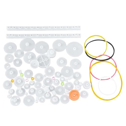 Plastic Gear Set DIY Robot Gearbox Motor Toy Hochwertiges ABS Material 75 Teile Zubehör für Modelle und Spielzeugbau Plastic Gear Set DIY Robot Gearbox Motor Toy Hochwertiges ABS Material 75 Teile Zubehör für Modelle und Spielzeugbau von NutriEss