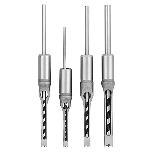 Square Loch Bohrer Bits Set Premium hohe Härte Holzhändler Meißel Holzbearbeitungsbohrer Bit Kit für Holzprodukte Dichte mit mittlerer Faserplatine Partikelholzholz 1/4 5/16 3/8 Square Loch Bohrer Bits Set Premium hohe Härte Holzhändler Meißel Holzbearbeitungsbohrer Bit Kit für Holzprodukte Dichte mit mittlerer Faserplatine Partikelholzholz 1/4 5/16 3/8 von NutriEss