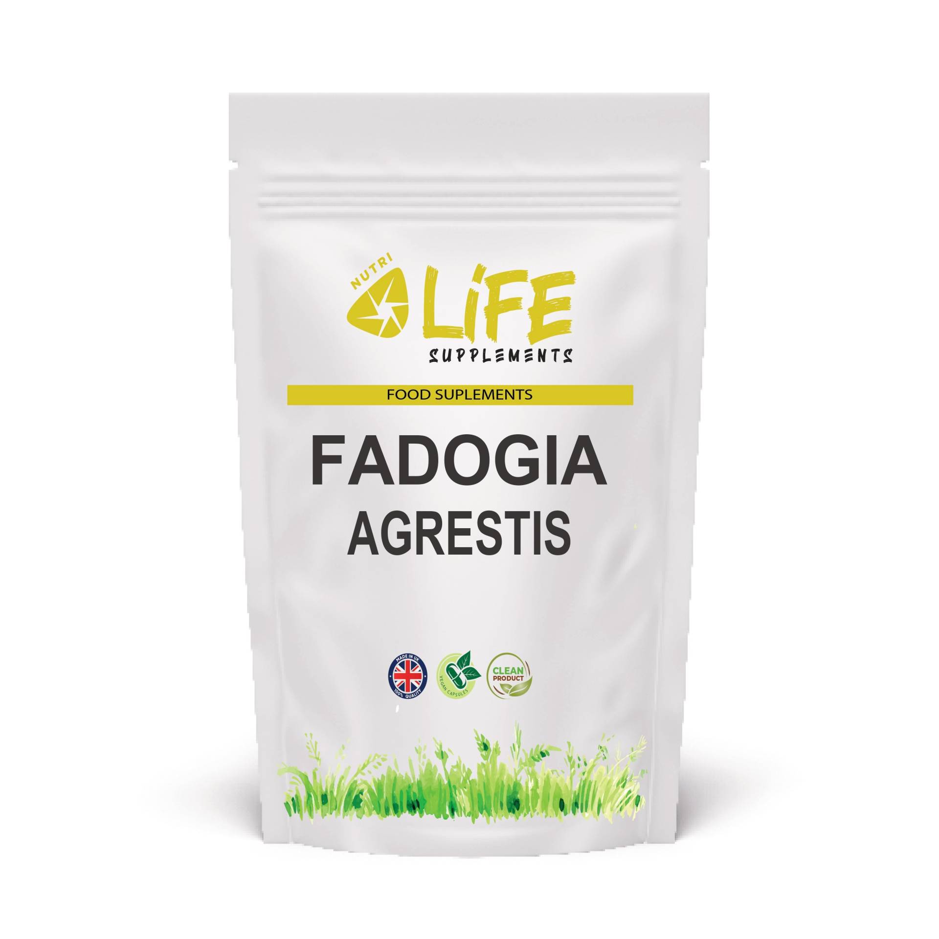 Fadogia Agrestis 600 Mg Naturextrakt 20 1 Ergänzungskapseln von NutriLifeSupplements