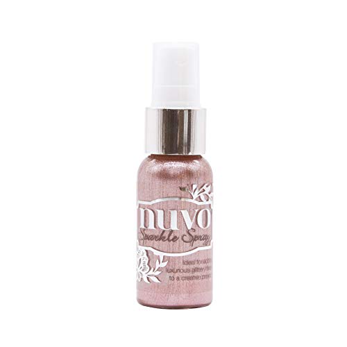 Nuvo 1660N Sparkle Spray Rouge BRST, Blush Burst, Einheitsgröße von Tonic Studios