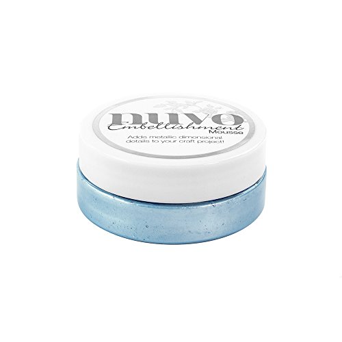 Nuvo von Tonic Studios Embellishment Mousse, Cornflower Blue, 62,5 g von Nuvo