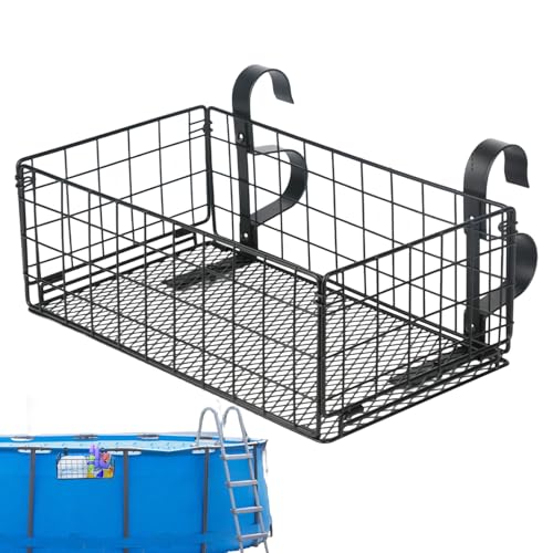 Nuyhadds Backyard Pool Organizer - Pool Speicherkorb, Oberhalb Des Bodenbehälters | Badebehälter Im Freien, Wasserfeste Zubehörkiste, Multi -Purpor -Pool -Korb Für Rahmenpool, Deck, Terrasse, Hof Nuyhadds Backyard Pool Organizer - Pool Speicherkorb, Oberhalb Des Bodenbehälters | Badebehälter Im Freien, Wasserfeste Zubehörkiste, Multi -Purpor -Pool -Korb Für Rahmenpool, Deck, Terrasse, Hof von Nuyhadds