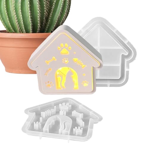 Art House Silikonform | Katzenhaus Kerzen Gießform - Deko Niedliches Bastelwerkzeug Für Schreibtisch Halloween Kinderzimmer Wohnzimmer Art House Silikonform | Katzenhaus Kerzen Gießform - Deko Niedliches Bastelwerkzeug Für Schreibtisch Halloween Kinderzimmer Wohnzimmer von Nuyhgtr