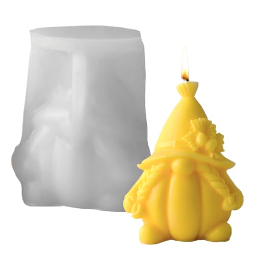 Halloween Silicone Molds, 3D Pumpkin Mold, Autumn Reusable Craft Mold for Soap, Resin, Cake, Wedding Favors, Thanksgiving Gnome Designs, Perfect on DIYers Art Projects, Seasonal Decorations von Nuyhgtr