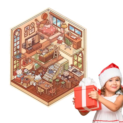 House Scene Stickers, Miniature Scene Decal, Decorative Scene Stickers, Cartoon House Stickers, Home Decoration Stickers, Kids Stickers, Sticker for Boys for Boys, Girls, Toddler, Children House Scene Stickers, Miniature Scene Decal, Decorative Scene Stickers, Cartoon House Stickers, Home Decoration Stickers, Kids Stickers, Sticker for Boys for Boys, Girls, Toddler, Children von Nuyhgtr