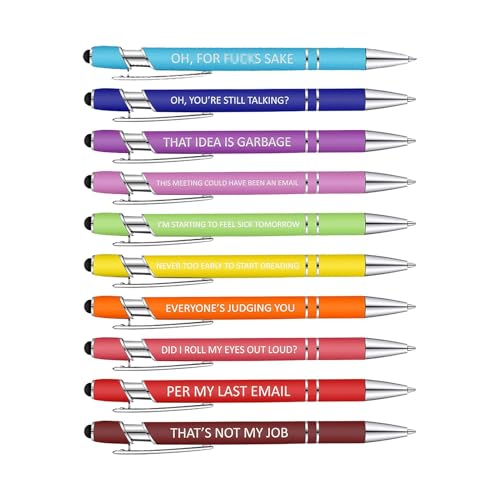 Nuyhgtr Inspirierende Stifte, Kreativer Kugelschreiber, Motivierender Signaturstift, Metall-Kugelschreiber, Motivierender Schreibstift, Signatur-Kugelschreiber, kreative Stifte für Studenten Nuyhgtr Inspirierende Stifte, Kreativer Kugelschreiber, Motivierender Signaturstift, Metall-Kugelschreiber, Motivierender Schreibstift, Signatur-Kugelschreiber, kreative Stifte für Studenten von Nuyhgtr