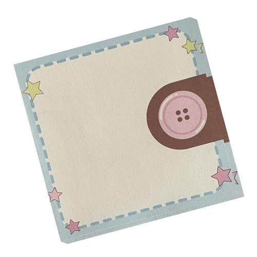 Nuyhgtr Notizblöcke - 50 Blatt Blanko Notizzettel | Ohne Klebenotwendigkeit, Schreibtischdekoration Nette Schreibwaren Für Zuhause, Studentenzimmer, Unterricht, Bibliothek Nuyhgtr Notizblöcke - 50 Blatt Blanko Notizzettel | Ohne Klebenotwendigkeit, Schreibtischdekoration Nette Schreibwaren Für Zuhause, Studentenzimmer, Unterricht, Bibliothek von Nuyhgtr