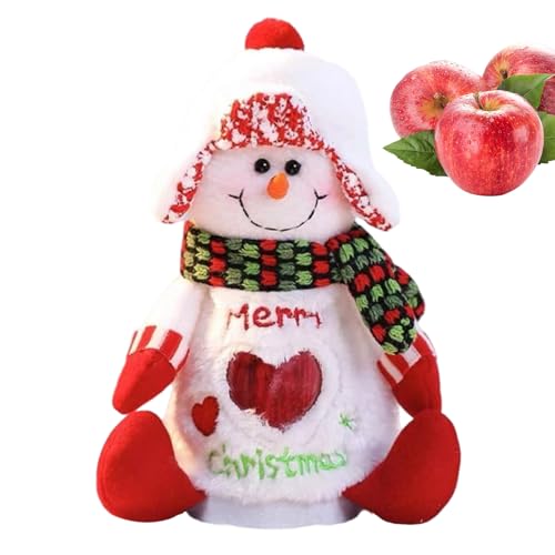 Weihnachtssnacktasche, Santa Storage Pack Pack Vorräte, wiederverwendbare Genussbevorzugungen Taschen, festliche Goodie -Taschen für Party Geburtstagsstrumpf Stickers Klassenzimmerschüler Herbst, 3,94 von Nuyhgtr