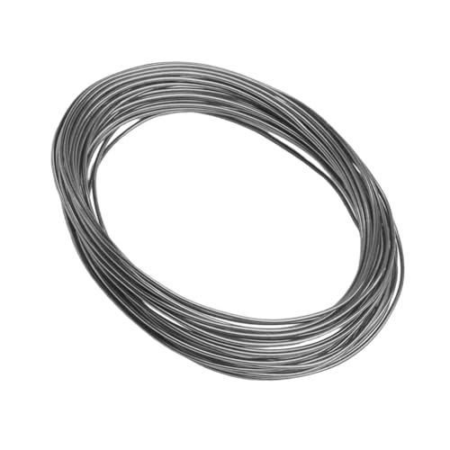 Aluminium Basteldraht | Modellierdraht Aus Aluminium | Zubehör Für Armband Halskette Schmucksteinwickeln Perlenarbeiten Aluminium Basteldraht | Modellierdraht Aus Aluminium | Zubehör Für Armband Halskette Schmucksteinwickeln Perlenarbeiten von Nuytghr