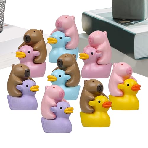 Entenfigur, kleine Capybara-Figuren, Kuchendekoration – niedliche Tier-Kuchenaufsätze, Basteln, Heimdekoration, kleines Gartenzubehör für Bonsai, Schreibtisch, Wohnzimmer Entenfigur, kleine Capybara-Figuren, Kuchendekoration – niedliche Tier-Kuchenaufsätze, Basteln, Heimdekoration, kleines Gartenzubehör für Bonsai, Schreibtisch, Wohnzimmer von Nuytghr