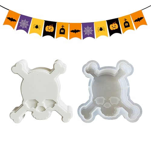 Halloween Silikonformen,Kerzenherstellung Formen | Puppengips Dekorform Für Auto Duft Schokolade Ton Aromatherapie Partydekoration Dessert Anhänger Basteln Seife Halloween Silikonformen,Kerzenherstellung Formen | Puppengips Dekorform Für Auto Duft Schokolade Ton Aromatherapie Partydekoration Dessert Anhänger Basteln Seife von Nuytghr