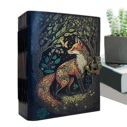 Lederjournal, 10x7.01 Zoll, Deckle Edge Paper Notebook Zum Schreiben Mit Vintage -Stil, Gotischer Planer 200 Seiten Und Klassischer Bindungen, Multi -Nutzung Für Persönliche Planung Für Schulreisegesc Lederjournal, 10x7.01 Zoll, Deckle Edge Paper Notebook Zum Schreiben Mit Vintage -Stil, Gotischer Planer 200 Seiten Und Klassischer Bindungen, Multi -Nutzung Für Persönliche Planung Für Schulreisegesc von Nuytghr