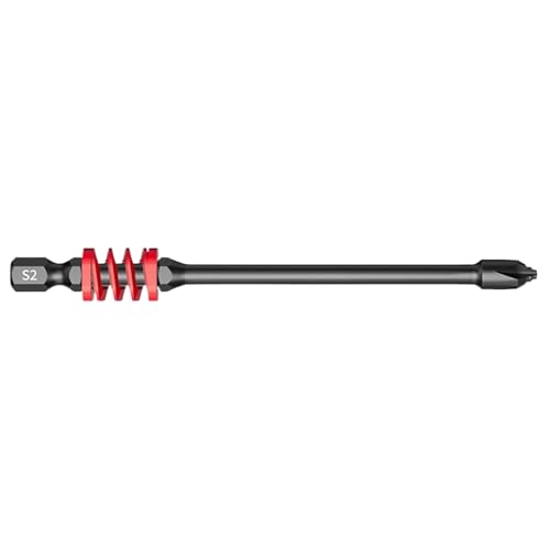 Magnetic Drill Bits, Strong Rainbow Spring Head, Anti-Slip Precision Shank, Sturdy Electric Drilling Attachment, Ideal for Extension Head, Electrician, Home Projects, 65, 90, 110mm von Nuytghr