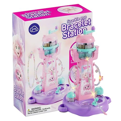 Nuytghr Bracelet Making Kit, Jewelry Craft Toy, Bead Design Machine, Accessory Spinner, Colorful Set, 1 Pack for Girls Ages 3 Plus, Birthday and Holiday Gift 8.07x6.93x11.26 Inches Nuytghr Bracelet Making Kit, Jewelry Craft Toy, Bead Design Machine, Accessory Spinner, Colorful Set, 1 Pack for Girls Ages 3 Plus, Birthday and Holiday Gift 8.07x6.93x11.26 Inches von Nuytghr