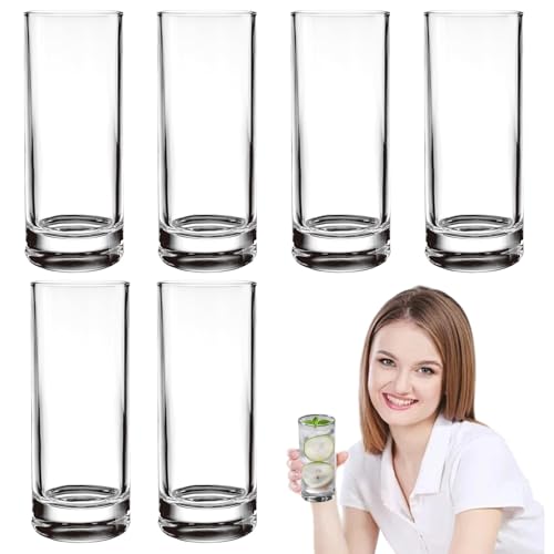 Nuytghr Glastassen,290ml Alltags Trinkgläser | 6 Stück Mehrweg-Gläser Mit Design Für Haus Garten Pool Terrasse Kaffee Whisky Eistee Cocktail Wein Nuytghr Glastassen,290ml Alltags Trinkgläser | 6 Stück Mehrweg-Gläser Mit Design Für Haus Garten Pool Terrasse Kaffee Whisky Eistee Cocktail Wein von Nuytghr