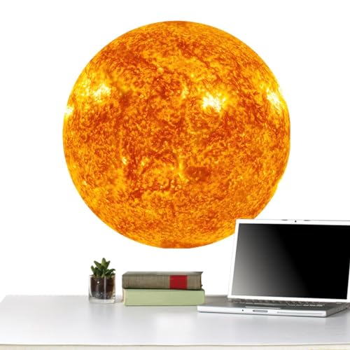 Nuytghr Glow in Dark Aufkleber, selbstklebend, leuchtende Aufkleber, abnehmbare Planetenaufkleber für Kinderwand, Aufkleber für Wohnzimmer, Schlafzimmer von Nuytghr