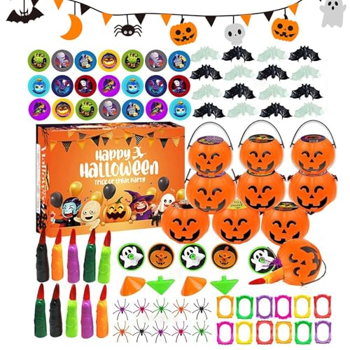 Nuytghr Halloween Partyspielzeug Für Kinder, Süßigkeiten Und Preise, Streiche Deko Spiel Für Kinder Zuhause Schule Feste Nuytghr Halloween Partyspielzeug Für Kinder, Süßigkeiten Und Preise, Streiche Deko Spiel Für Kinder Zuhause Schule Feste von Nuytghr