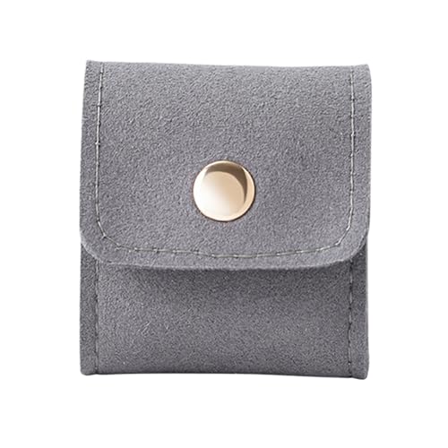 Nuytghr Reise-Schmuckbeutel – Faltbare Schmuck-Reise-Aufbewahrungstasche, für Damen und Mädchen, kompakter Behälter, Magnetverschluss für Ringe, Ohrringe, Armbänder, Ohrstecker, Mode-Accessoires von Nuytghr