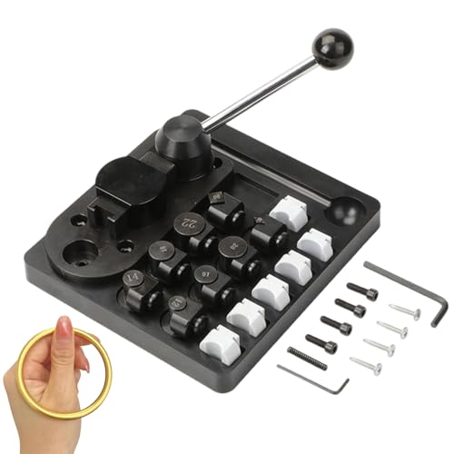 Ring Bender, Adjustable Metal Stretcher, Jewelry Resizer Tools, Professional Silversmithing Accessories, Precision Looping, Beading, Wire Wrapping, Ideal for Jewelry Making Ring Bender, Adjustable Metal Stretcher, Jewelry Resizer Tools, Professional Silversmithing Accessories, Precision Looping, Beading, Wire Wrapping, Ideal for Jewelry Making von Nuytghr