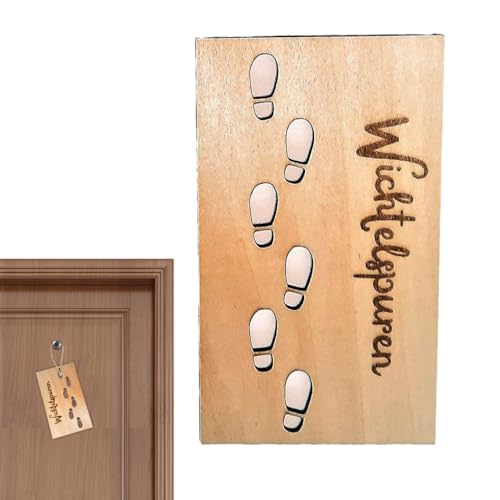 Wichtelschablone Fußabdrücke, Weihnachts-Fußabdruck-Schablone, Holz-Fußabdruck-Schablonen für Böden, Weihnachtsbodenschablone, Fensterdekorationen Wichtelschablone Fußabdrücke, Weihnachts-Fußabdruck-Schablone, Holz-Fußabdruck-Schablonen für Böden, Weihnachtsbodenschablone, Fensterdekorationen von Nuytghr