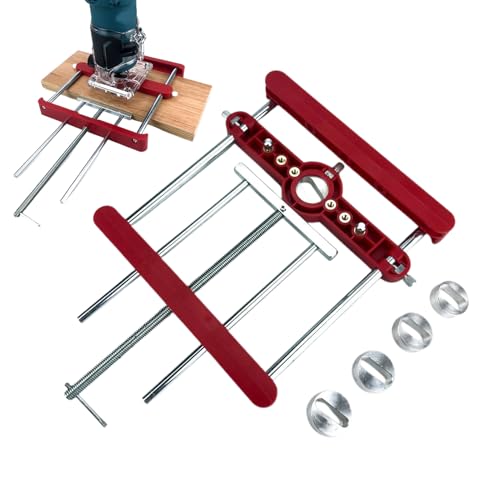 Zinkenfräs-Schablone - Bohrführung,Positionierhilfe Für Holzbearbeitung Möbelbau Schrankkonstruktion Handwerkprojekte von Nuytghr