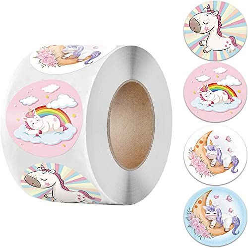 Einhorn Aufkleber,Kinder Einhorn Aufkleber 500 Stücke Einhorn Belohnungsaufkleber für Belohnungssticker Niedliche Aufkleber Motivationsaufkleber für Geschenk Party von Nv Wang