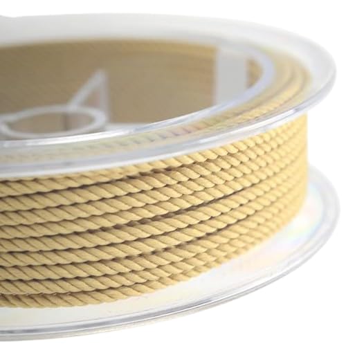 Nvzi 1,5 mm gedrehtes Mailand-Seil, Perlenfäden, geeignet für DIY-Armbänder, Halsketten, geflochtenes Seil, Schmuckherstellung, Armband, Seil - AL von Nvzi