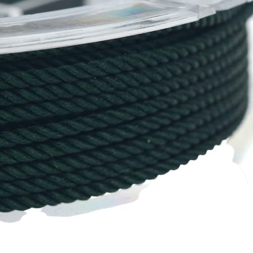 Nvzi 1,5 mm gedrehtes Seil Mailänder Schnur Perlenfäden geeignet für DIY Armband Halskette geflochtenes Seil Schmuckherstellung Schnur Armband Seil - AC Nvzi 1,5 mm gedrehtes Seil Mailänder Schnur Perlenfäden geeignet für DIY Armband Halskette geflochtenes Seil Schmuckherstellung Schnur Armband Seil - AC von Nvzi
