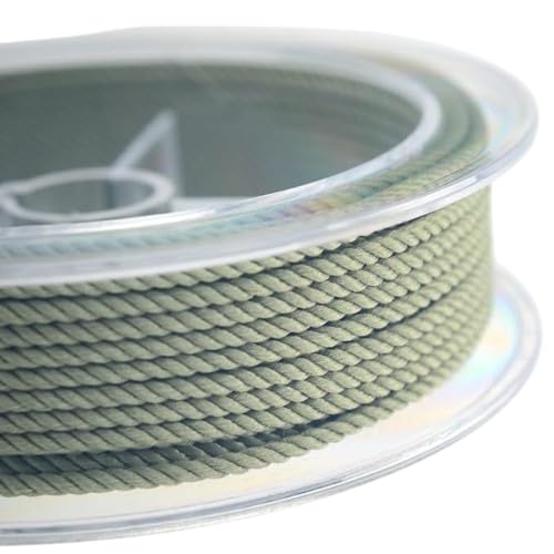 Nvzi 1,5 mm gedrehtes Seil Mailänder Schnur Perlenfäden geeignet für DIY Armband Halskette geflochtenes Seil Schmuckherstellung Schnur Armband Seil -AM Nvzi 1,5 mm gedrehtes Seil Mailänder Schnur Perlenfäden geeignet für DIY Armband Halskette geflochtenes Seil Schmuckherstellung Schnur Armband Seil -AM von Nvzi