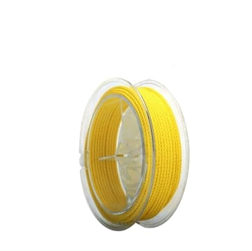 Nvzi 1,5 mm gedrehtes Seil Mailänder Schnur Perlenfäden geeignet für DIY Armband Halskette geflochtenes Seil Schmuckherstellung Schnur Armband Seil -E von Nvzi