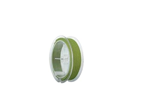 Nvzi 1,5 mm gedrehtes Seil Mailänder Schnur Perlenfäden geeignet für DIY Armband Halskette geflochtenes Seil Schmuckherstellung Schnur Armband Seil -V von Nvzi