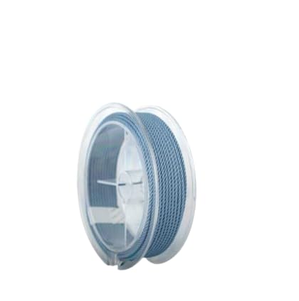 Nvzi 1,5 mm gedrehtes Seil Mailänder Schnur Perlenfäden geeignet für DIY Armband Halskette geflochtenes Seil Schmuckherstellung Schnur Armband Seil -Y von Nvzi