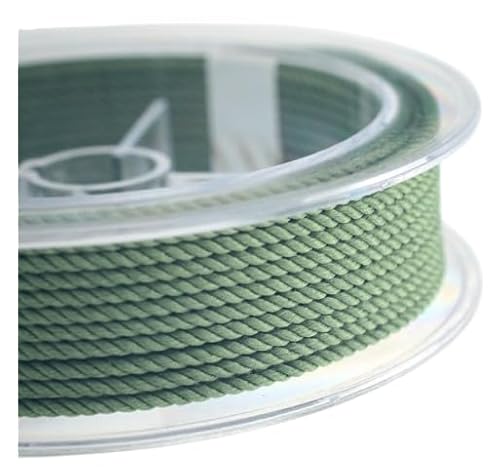 Nvzi 1,5 mm gedrehtes Seil Mailänder Schnur Perlenfäden geeignet für DIY Armband Halskette geflochtenes Seil Schmuckherstellung Schnur Armband Seil von Nvzi