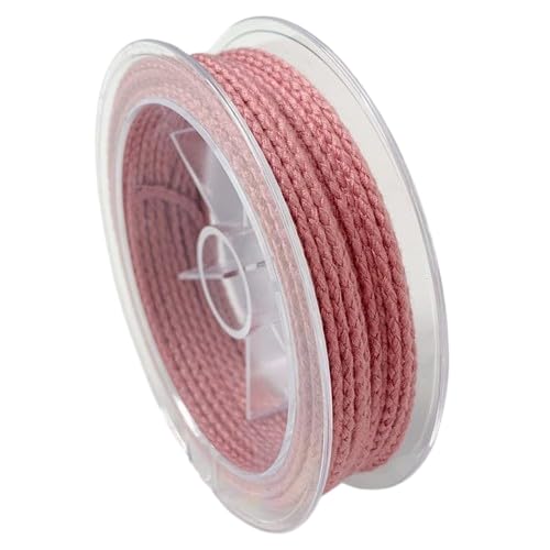 Nvzi 2 mm Drachenschuppen-Seil, Baumwollseil, gewebte Baumwollschnur für selbstgemachte Seile, Perlenseile, Quasten, gestrickte Knoten-Armbänder und Anhängerseile, Dunkelrosa Nvzi 2 mm Drachenschuppen-Seil, Baumwollseil, gewebte Baumwollschnur für selbstgemachte Seile, Perlenseile, Quasten, gestrickte Knoten-Armbänder und Anhängerseile, Dunkelrosa von Nvzi