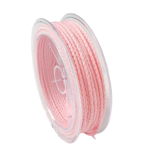Nvzi 2 mm Drachenschuppen-Seil, Baumwollseil, gewebte Baumwollschnur für selbstgemachte Seile, Perlenseile, Quasten, gestrickte Knoten-Armbänder und Anhängerseile, Rosa Nvzi 2 mm Drachenschuppen-Seil, Baumwollseil, gewebte Baumwollschnur für selbstgemachte Seile, Perlenseile, Quasten, gestrickte Knoten-Armbänder und Anhängerseile, Rosa von Nvzi