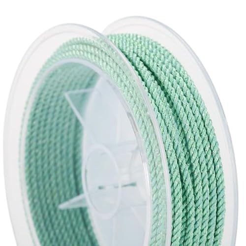 Nvzi 2 mm gedrehtes Kordelseil, dekorative Kordel, Zierschnur, zum Basteln, Grün A Nvzi 2 mm gedrehtes Kordelseil, dekorative Kordel, Zierschnur, zum Basteln, Grün A von Nvzi