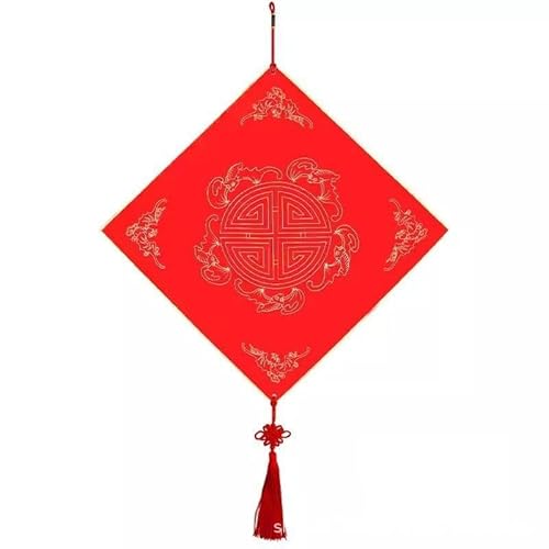 Nvzi 4 Stück Chinesisches Neujahrs-Fu-Paar, hängende Dekorationen, 2024 Frühlingsfest, Fu Charakter, blanko, rote Papierquasten, das Jahr des chinesischen Knotens, Festival-Dekorationen, L Nvzi 4 Stück Chinesisches Neujahrs-Fu-Paar, hängende Dekorationen, 2024 Frühlingsfest, Fu Charakter, blanko, rote Papierquasten, das Jahr des chinesischen Knotens, Festival-Dekorationen, L von Nvzi