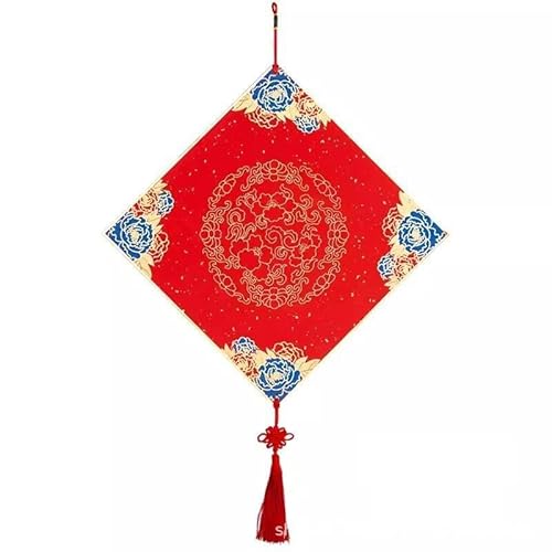 Nvzi 4 Stück chinesisches Neujahrs-Paar-Paar, hängende Dekorationen, Frühlingsfest 2024, Fu Charakter, blanko, rote Papierquasten, das Jahr des chinesischen Knotens, Festival-Dekorationen, B Nvzi 4 Stück chinesisches Neujahrs-Paar-Paar, hängende Dekorationen, Frühlingsfest 2024, Fu Charakter, blanko, rote Papierquasten, das Jahr des chinesischen Knotens, Festival-Dekorationen, B von Nvzi