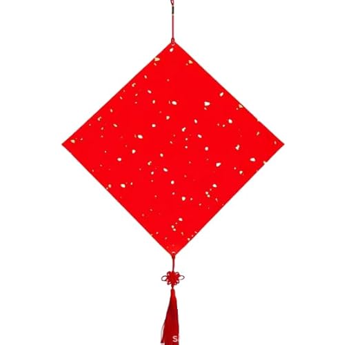 Nvzi 4 Stück chinesisches Neujahrs-Paar-Paar, hängende Dekorationen, Frühlingsfest 2024, Fu Charakter, blanko, rote Papierquasten, das Jahr des chinesischen Knotens, Festival-Dekorationen, E Nvzi 4 Stück chinesisches Neujahrs-Paar-Paar, hängende Dekorationen, Frühlingsfest 2024, Fu Charakter, blanko, rote Papierquasten, das Jahr des chinesischen Knotens, Festival-Dekorationen, E von Nvzi