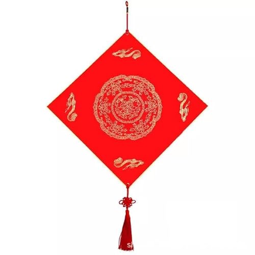 Nvzi 4 Stück chinesisches Neujahrs-Paar-Paar, hängende Dekorationen, Frühlingsfest 2024, Fu Charakter, blanko, rote Papierquasten, das Jahr des chinesischen Knotens, Festival-Dekorationen, G Nvzi 4 Stück chinesisches Neujahrs-Paar-Paar, hängende Dekorationen, Frühlingsfest 2024, Fu Charakter, blanko, rote Papierquasten, das Jahr des chinesischen Knotens, Festival-Dekorationen, G von Nvzi