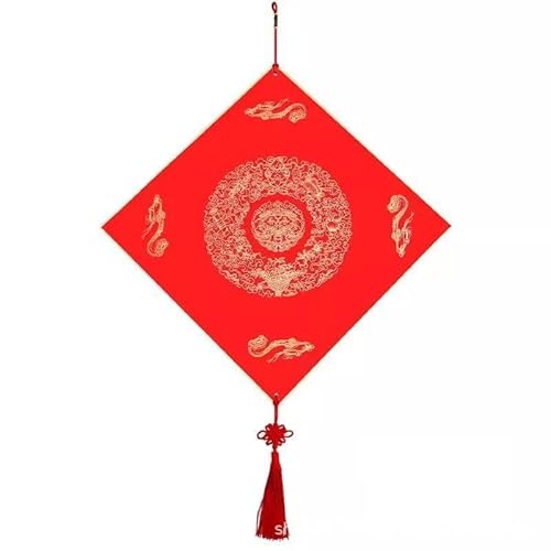 Nvzi 4 Stück chinesisches Neujahrs-Paar-Paar, hängende Dekorationen, Frühlingsfest 2024, Fu Charakter, blanko, rote Papierquasten, das Jahr des chinesischen Knotens, Festival-Dekorationen, H Nvzi 4 Stück chinesisches Neujahrs-Paar-Paar, hängende Dekorationen, Frühlingsfest 2024, Fu Charakter, blanko, rote Papierquasten, das Jahr des chinesischen Knotens, Festival-Dekorationen, H von Nvzi