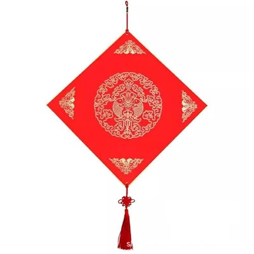 Nvzi 4 Stück chinesisches Neujahrs-Paar-Paar, hängende Dekorationen, Frühlingsfest 2024, Fu Charakter, blanko, rote Papierquasten, das Jahr des chinesischen Knotens, Festival-Dekorationen, K Nvzi 4 Stück chinesisches Neujahrs-Paar-Paar, hängende Dekorationen, Frühlingsfest 2024, Fu Charakter, blanko, rote Papierquasten, das Jahr des chinesischen Knotens, Festival-Dekorationen, K von Nvzi
