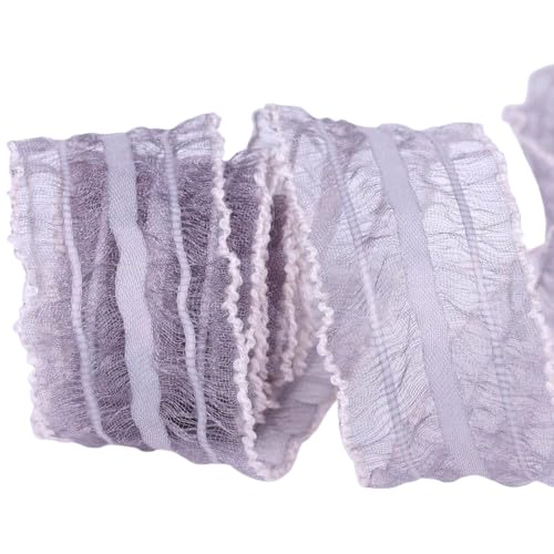 Nvzi Chiffonband, 9,1 m pro Rolle, perfekt für Hochzeitseinladungen, festliche Dekoration und Geschenkverpackungen, Grau Nvzi Chiffonband, 9,1 m pro Rolle, perfekt für Hochzeitseinladungen, festliche Dekoration und Geschenkverpackungen, Grau von Nvzi
