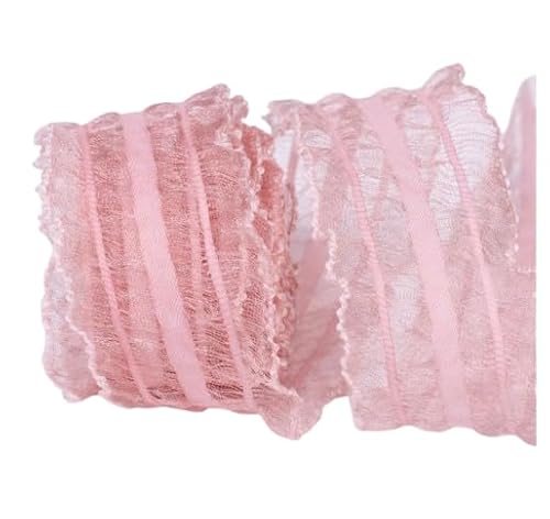 Nvzi Chiffonband, 9,1 m pro Rolle, perfekt für Hochzeitseinladungen, festliche Dekoration und Geschenkverpackungen, Pink A Nvzi Chiffonband, 9,1 m pro Rolle, perfekt für Hochzeitseinladungen, festliche Dekoration und Geschenkverpackungen, Pink A von Nvzi