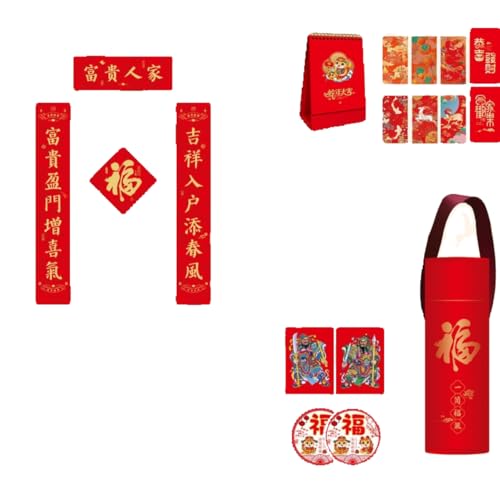 Nvzi Chinesische Neujahrsdekoration, 2025 Mond-Neujahrsdekoration, Filz, Glücksbringer, hängende Ornamente, chinesische Fu-Figuren, chinesische Paare für Frühlingsfest, Party-Dekoration, AO Nvzi Chinesische Neujahrsdekoration, 2025 Mond-Neujahrsdekoration, Filz, Glücksbringer, hängende Ornamente, chinesische Fu-Figuren, chinesische Paare für Frühlingsfest, Party-Dekoration, AO von Nvzi